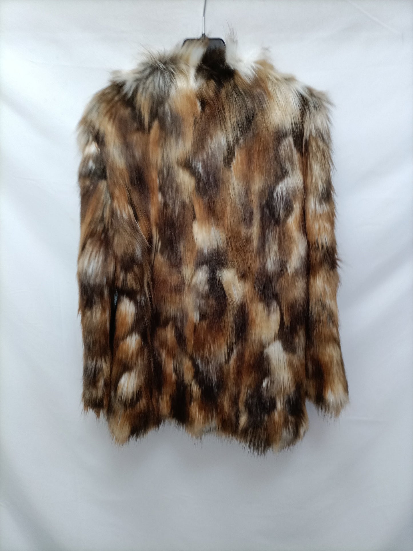 ZARA. Abrigo pelo sientetico T.s