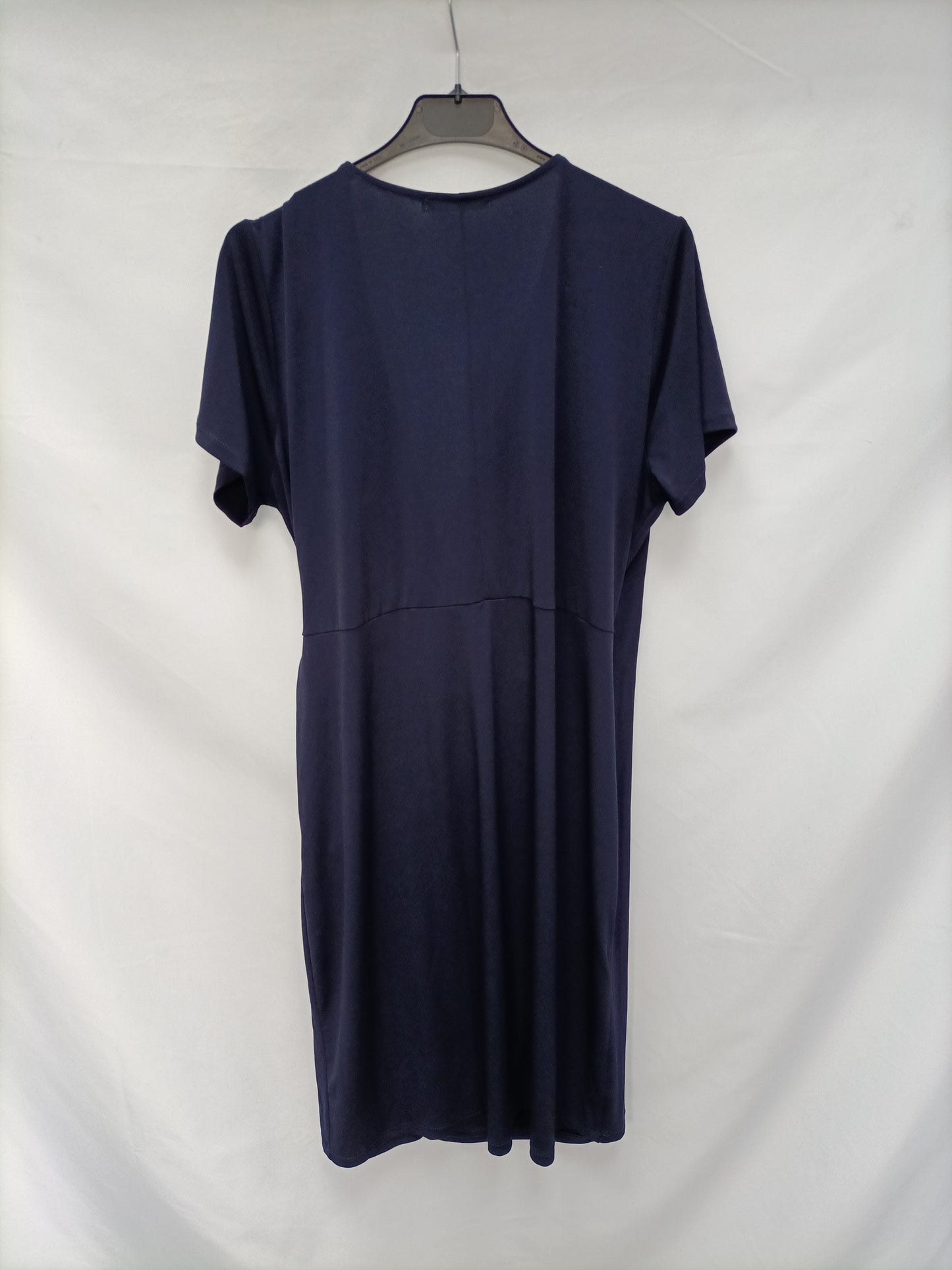 ADET. Vestido azul cruzado T.xl