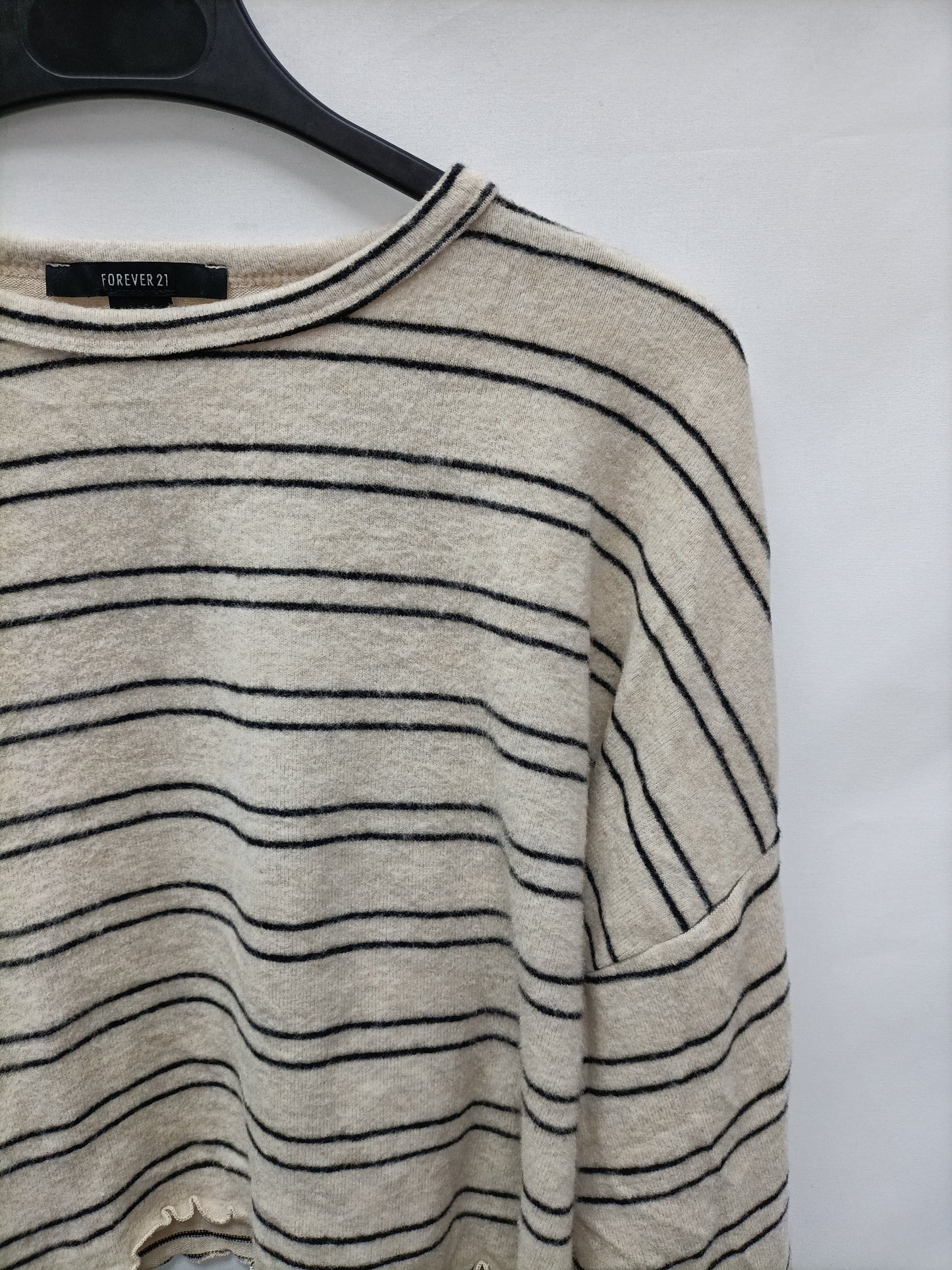 FOREVER21. Jersey rayas T.m