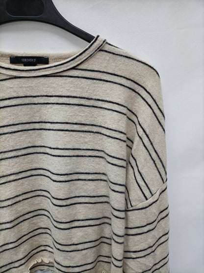 FOREVER21. Jersey rayas T.m