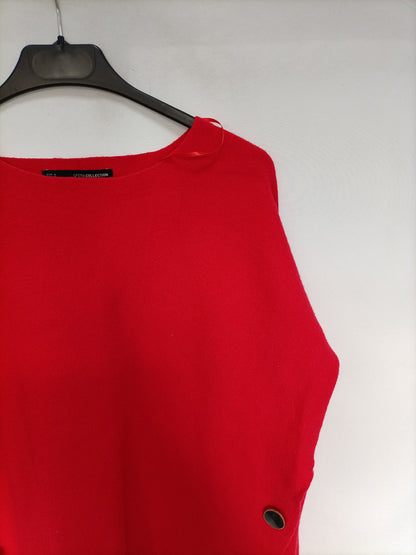 SFERA. Jersey rojo botones T.m