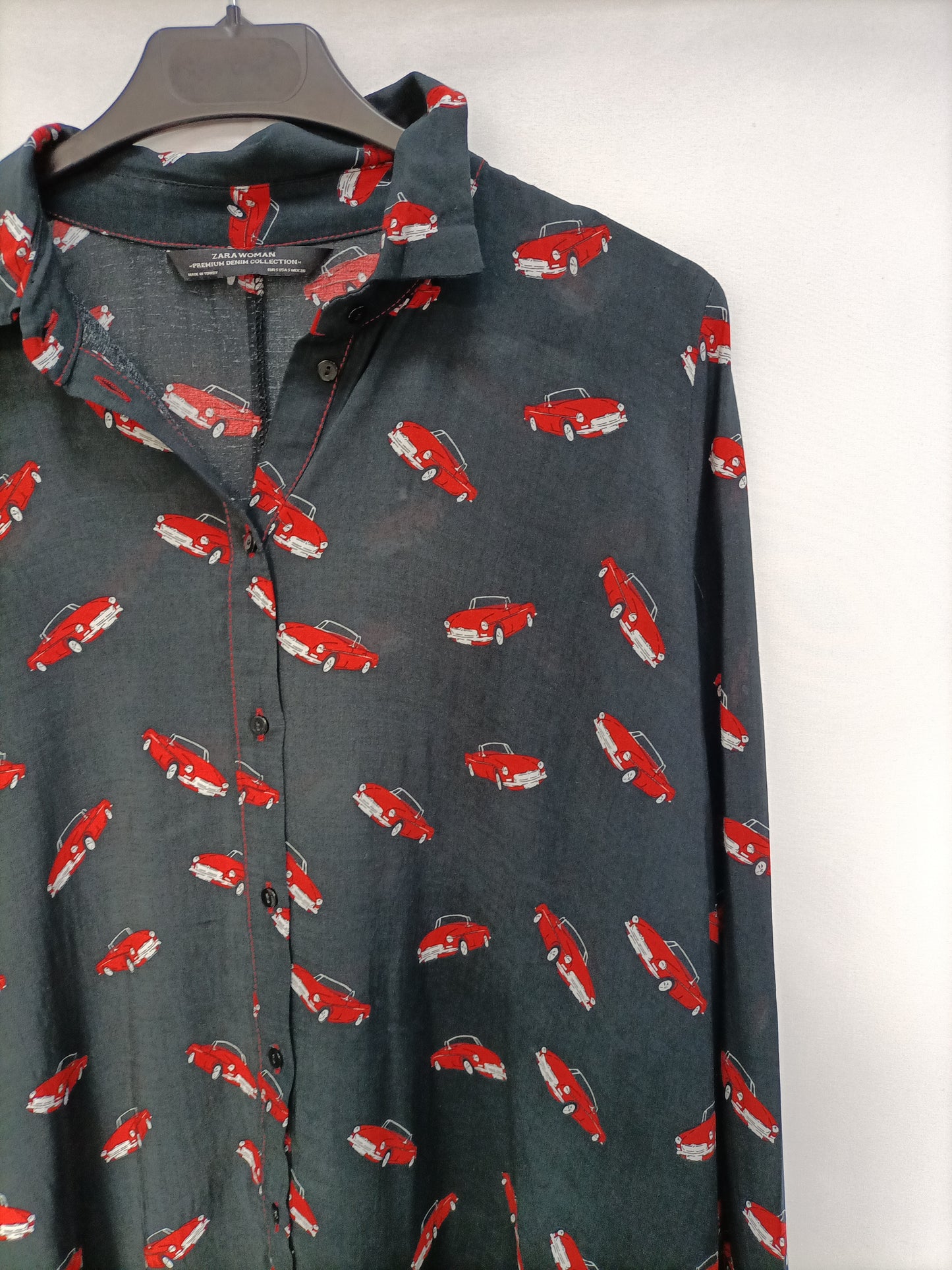ZARA. Printed Ts shirt dress