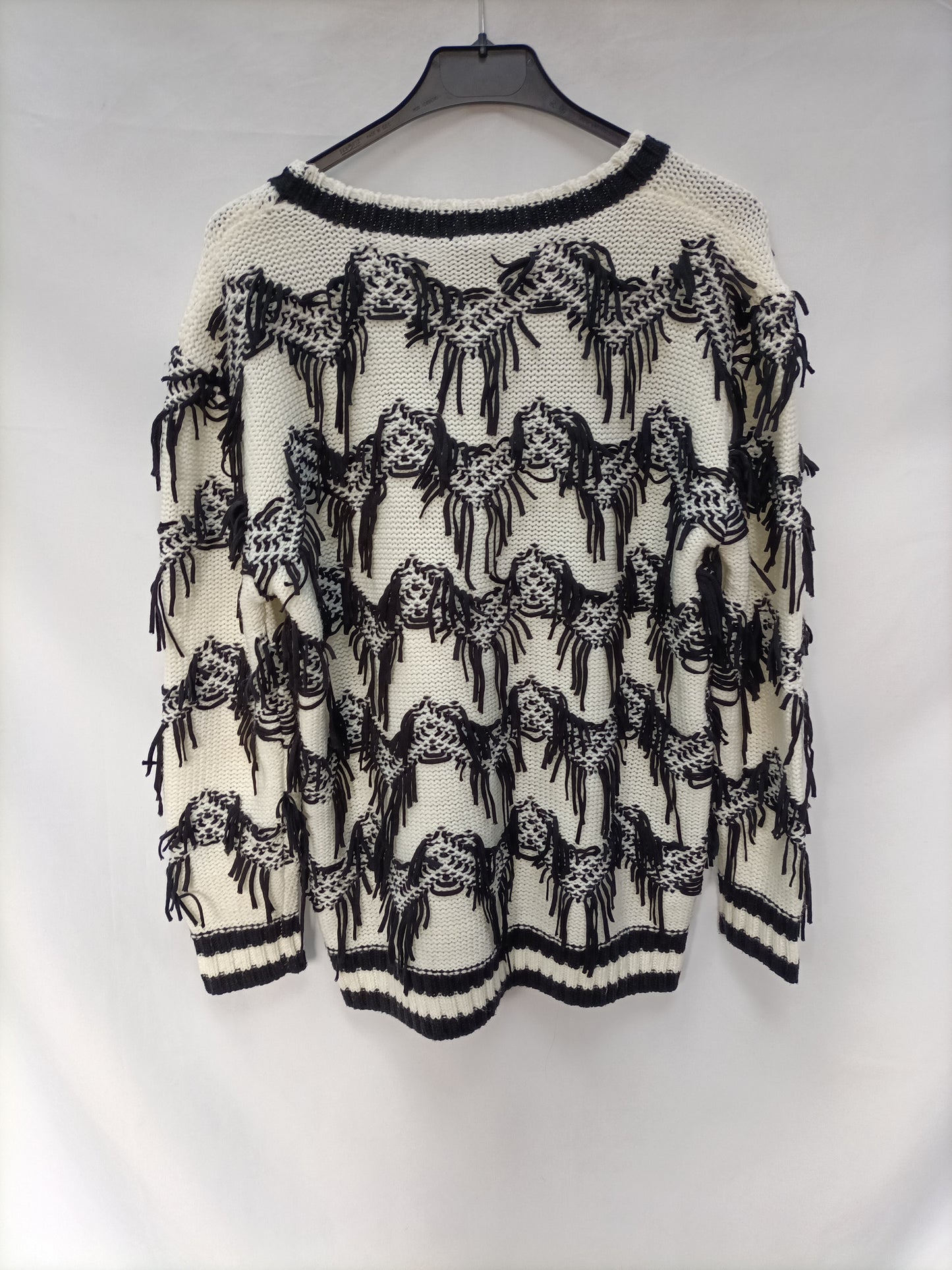 market.ADOLFO DOMÍNGUEZ. Jersey beige flecos T.s