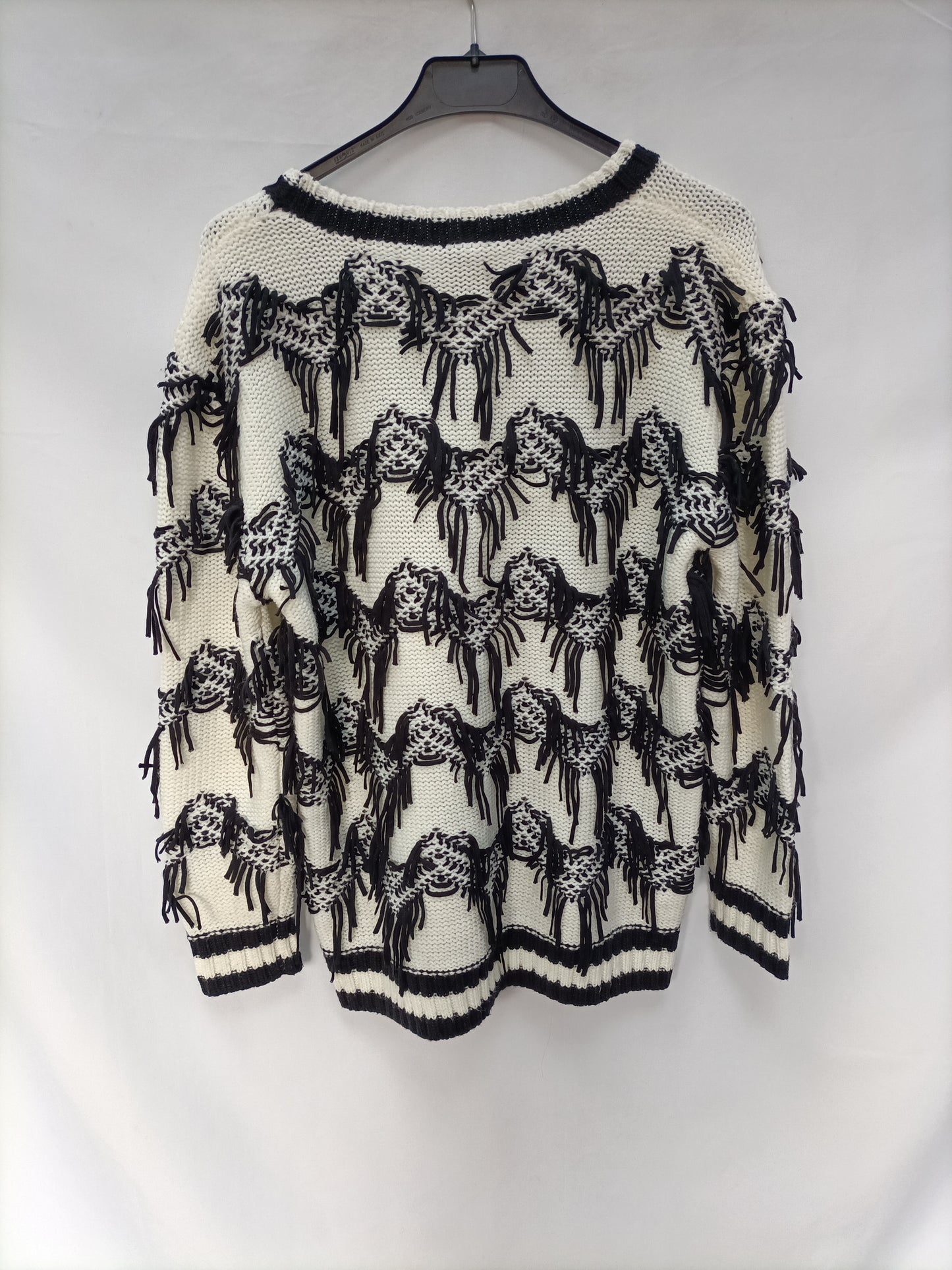 market.ADOLFO DOMÍNGUEZ. Jersey beige flecos T.s