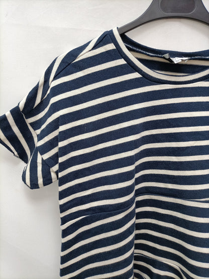 BIMBA Y LOLA. Striped knit top T.xs