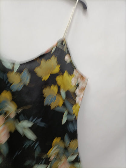 OTRAS. Top negro hojas T.u (s)