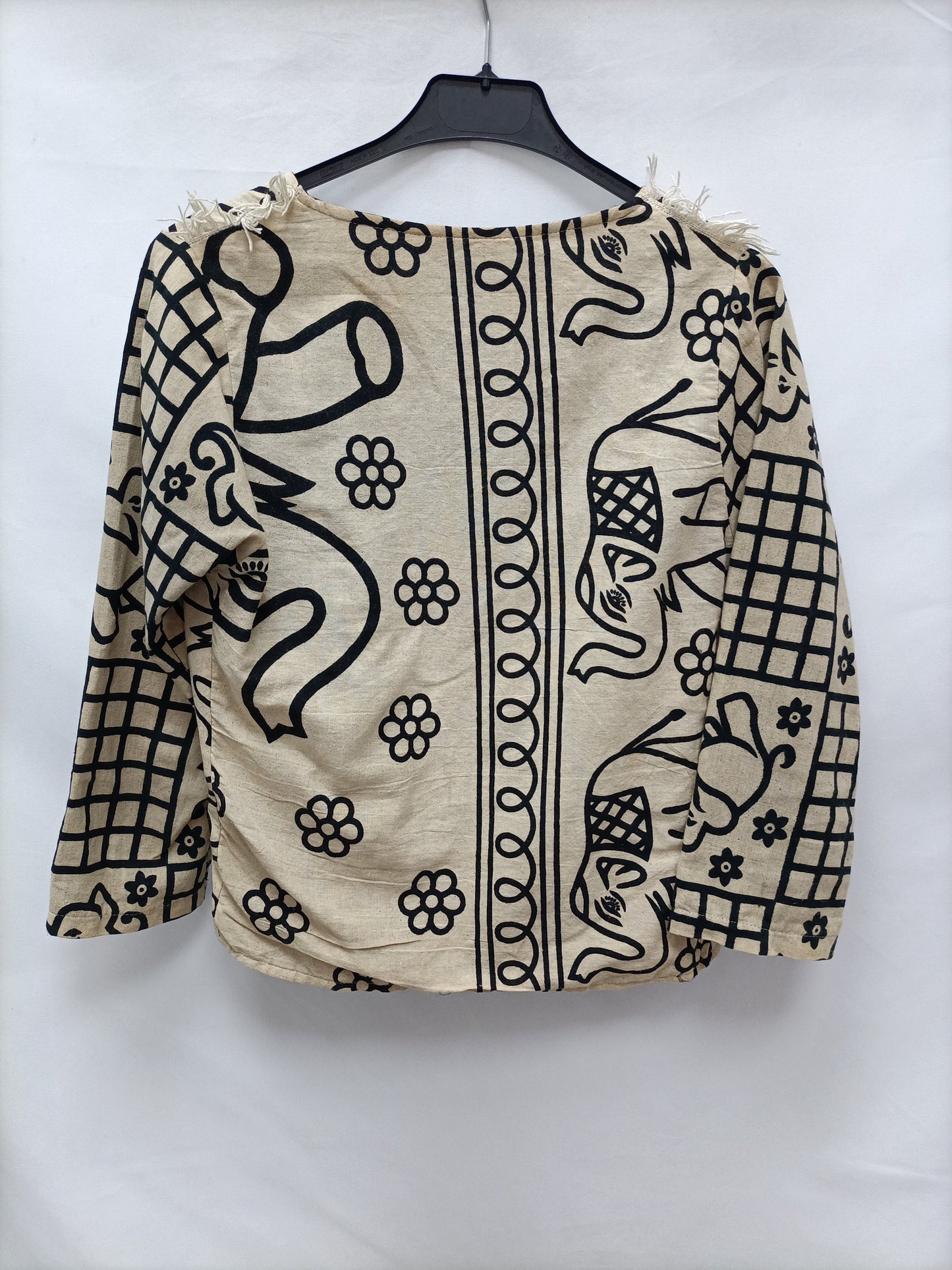 PHILIPPA. Chaqueta estampado elefantes T. U