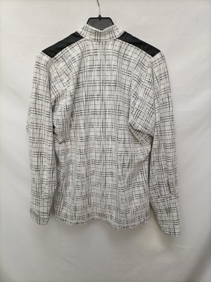 OTRAS. Blazer/blusa tweed T.u (m)