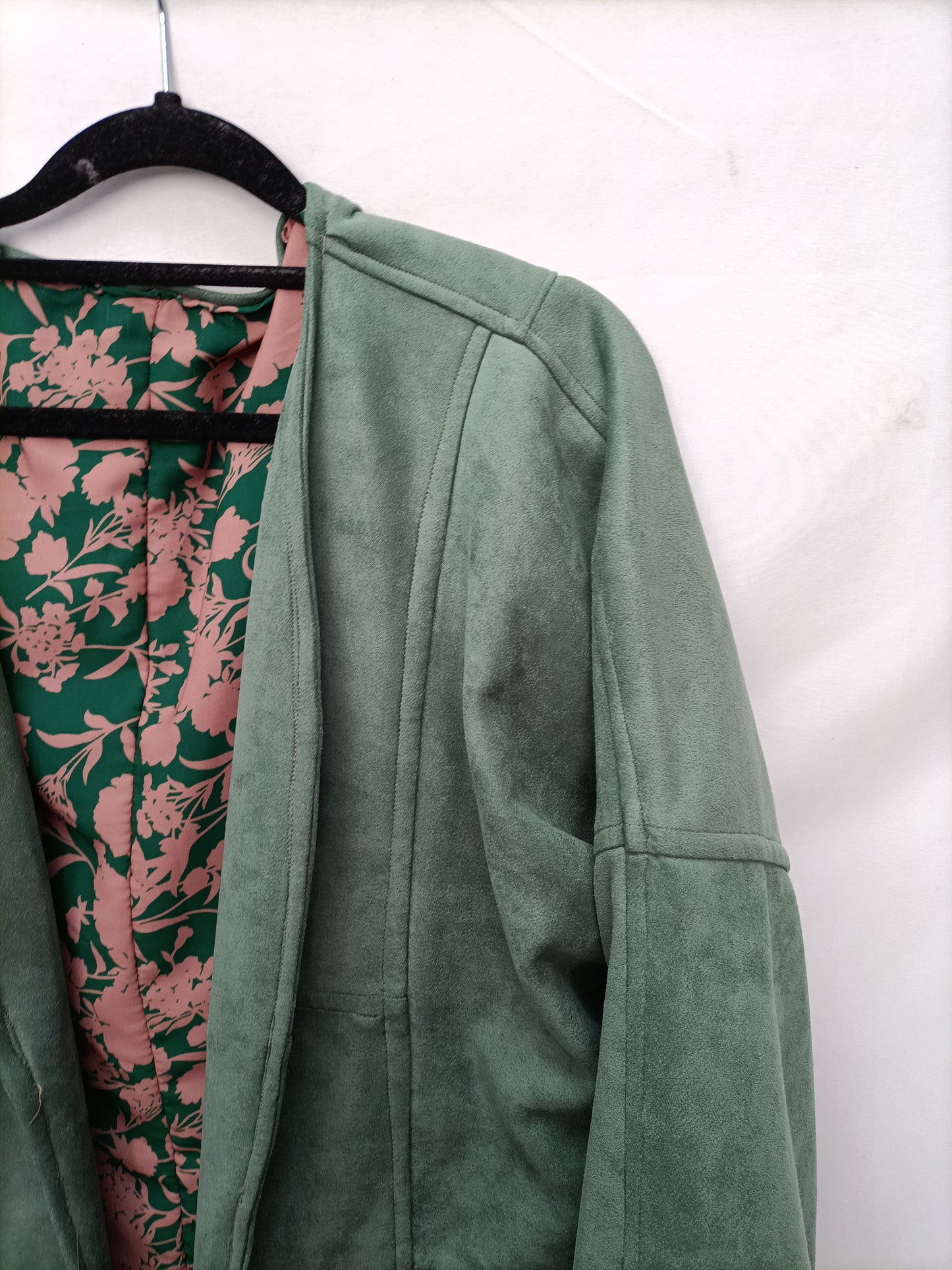 OTRAS. Cazadora vintage verde  T.u (l)