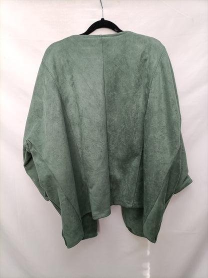 OTRAS. Cazadora vintage verde  T.u (l)