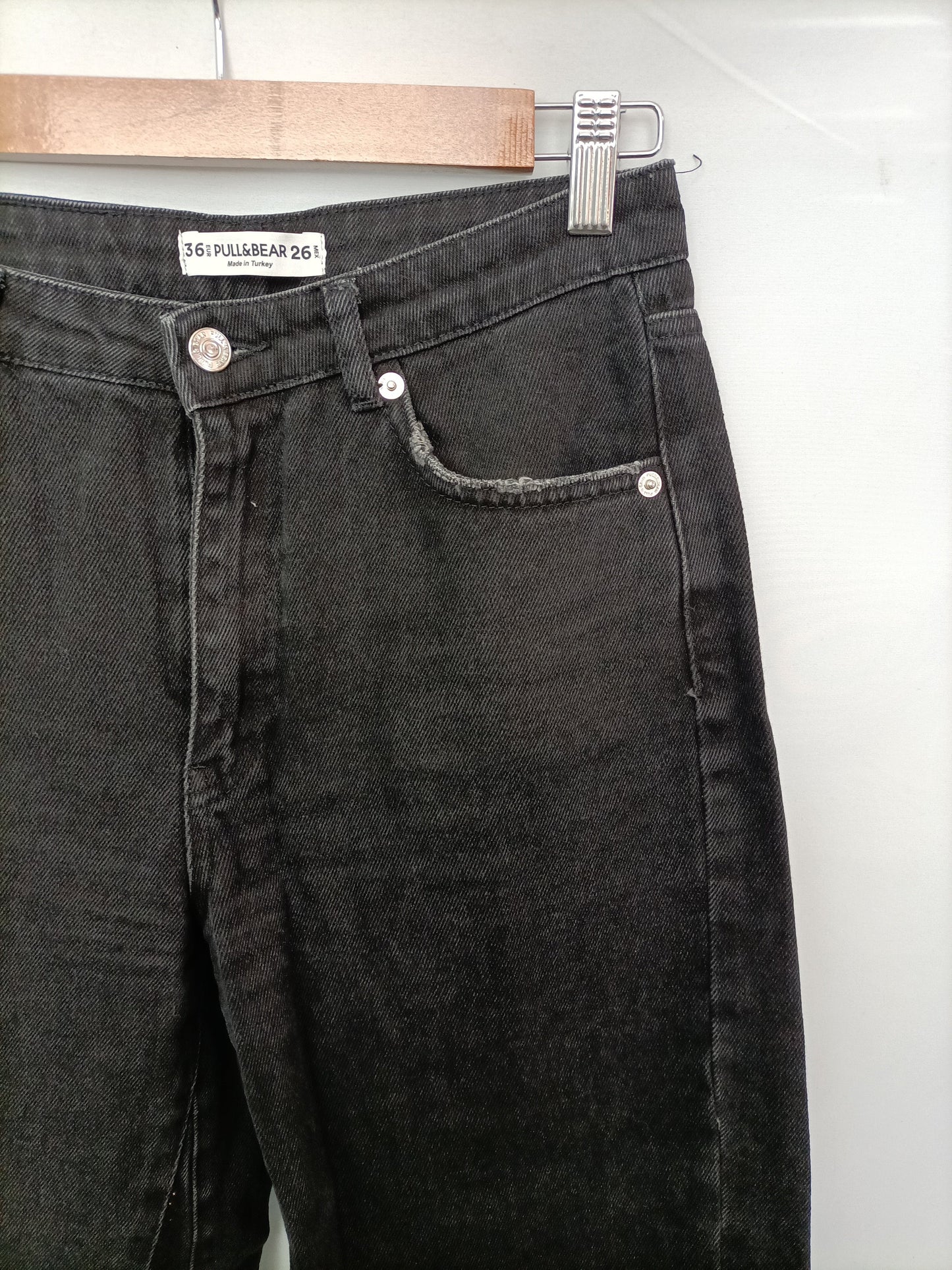 PULL&amp;BEAR. Black culottes, size 36