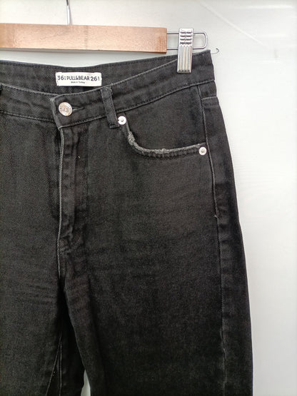 PULL&amp;BEAR. Black culottes, size 36