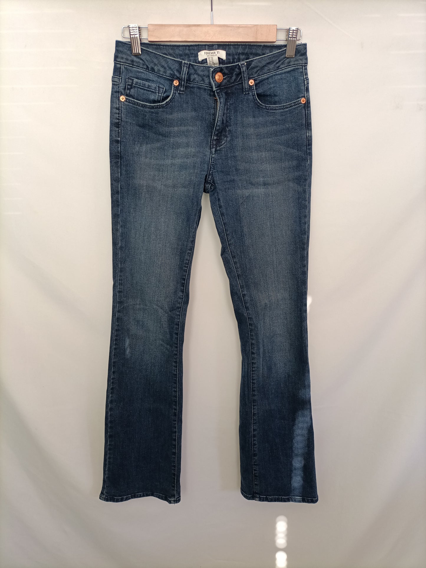 FOREVER21. Dark flared trousers size 36