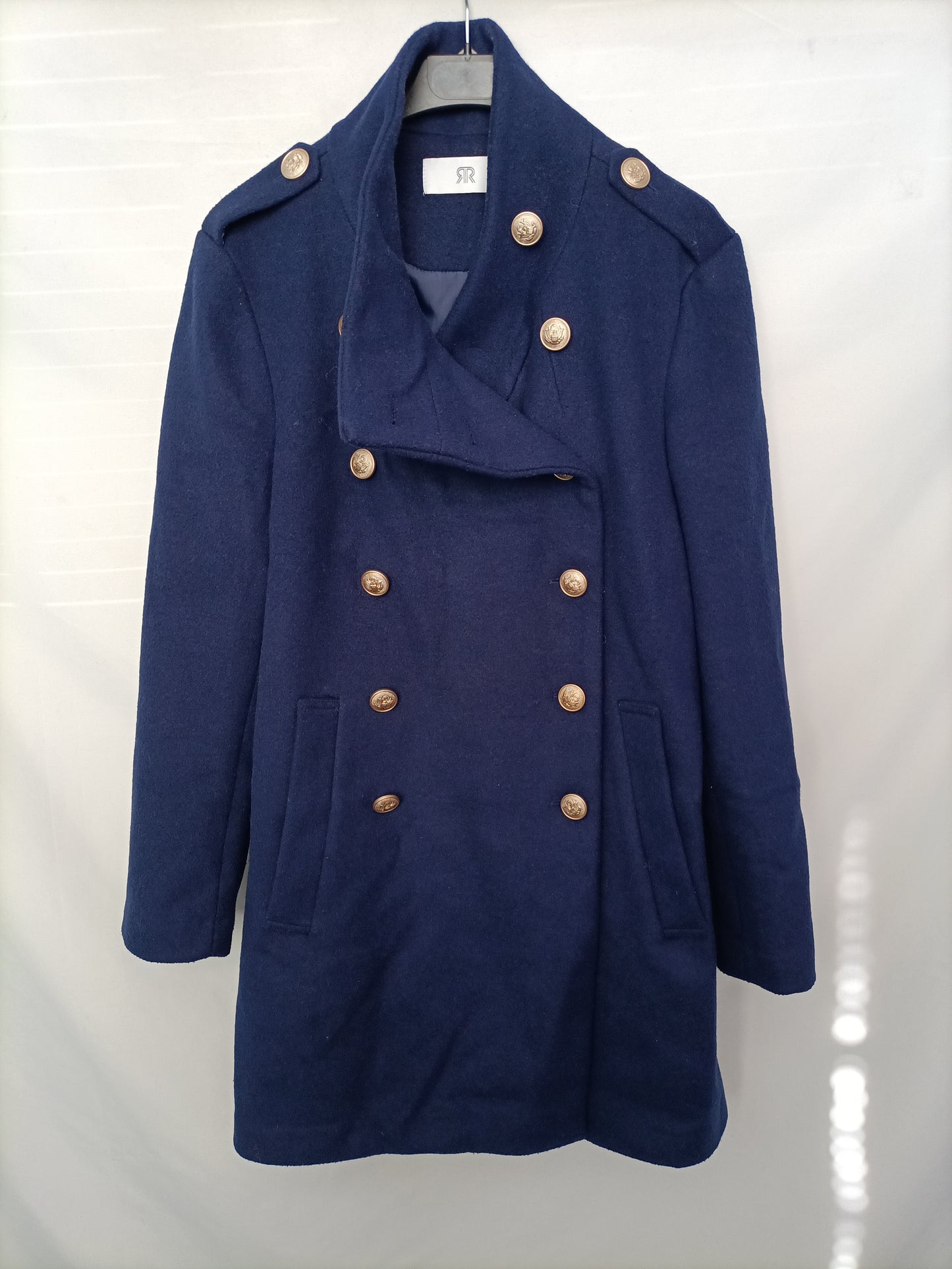 RR. Abrigo paño cruzado T.36