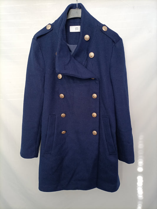 RR. Abrigo paño cruzado T.36