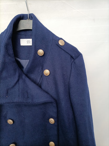 RR. Abrigo paño cruzado T.36