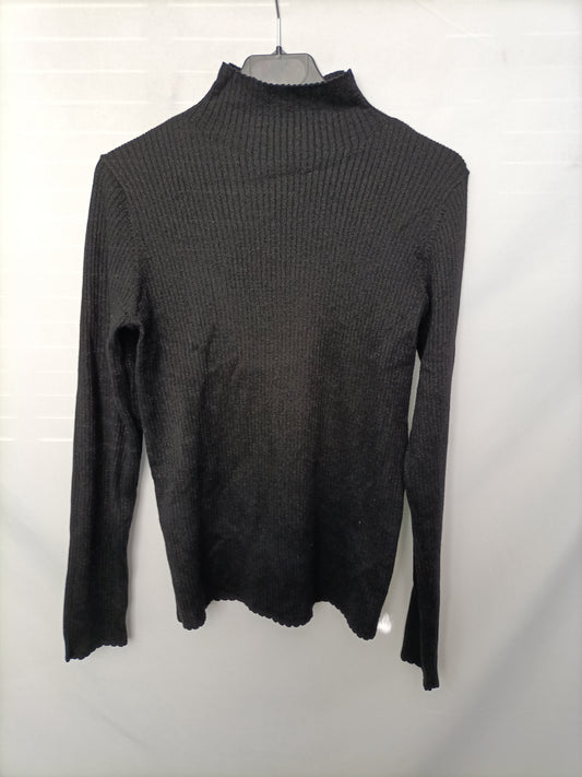 UNIQLO. Jersey negro hilos T.m