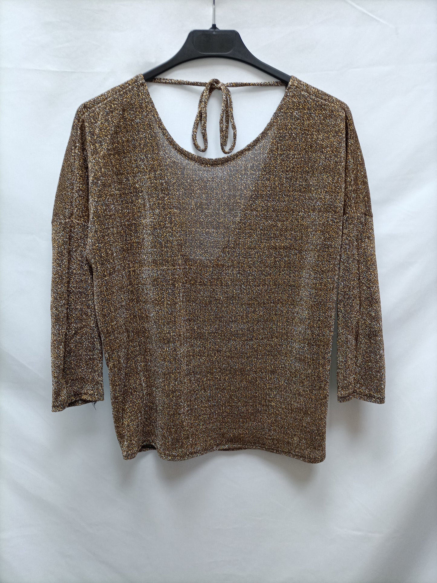 SFERA. Camiseta de purpurina T.s