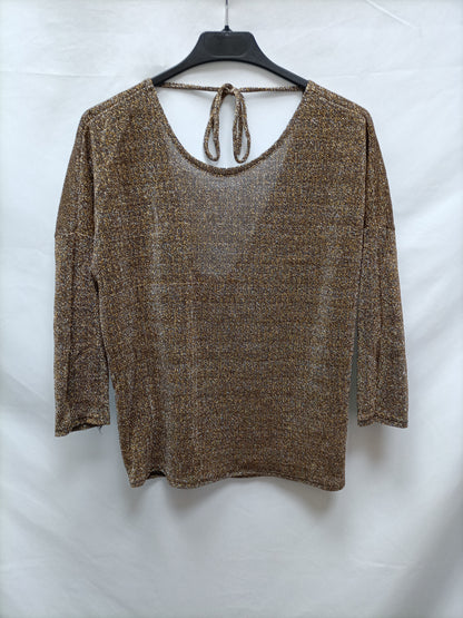 SFERA. Camiseta de purpurina T.s