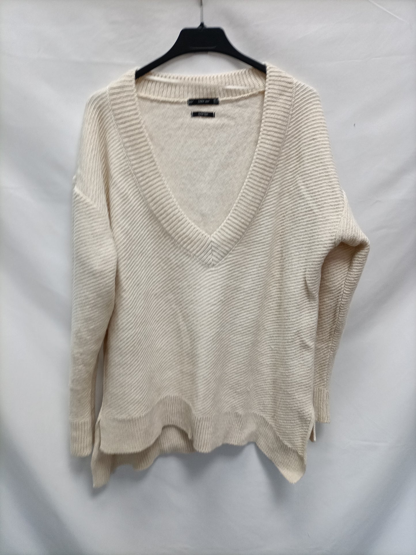 ZARA. Jersey beiges oversized  T.m