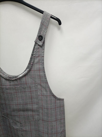 PULL&BEAR. Pichi de cuadros T.m