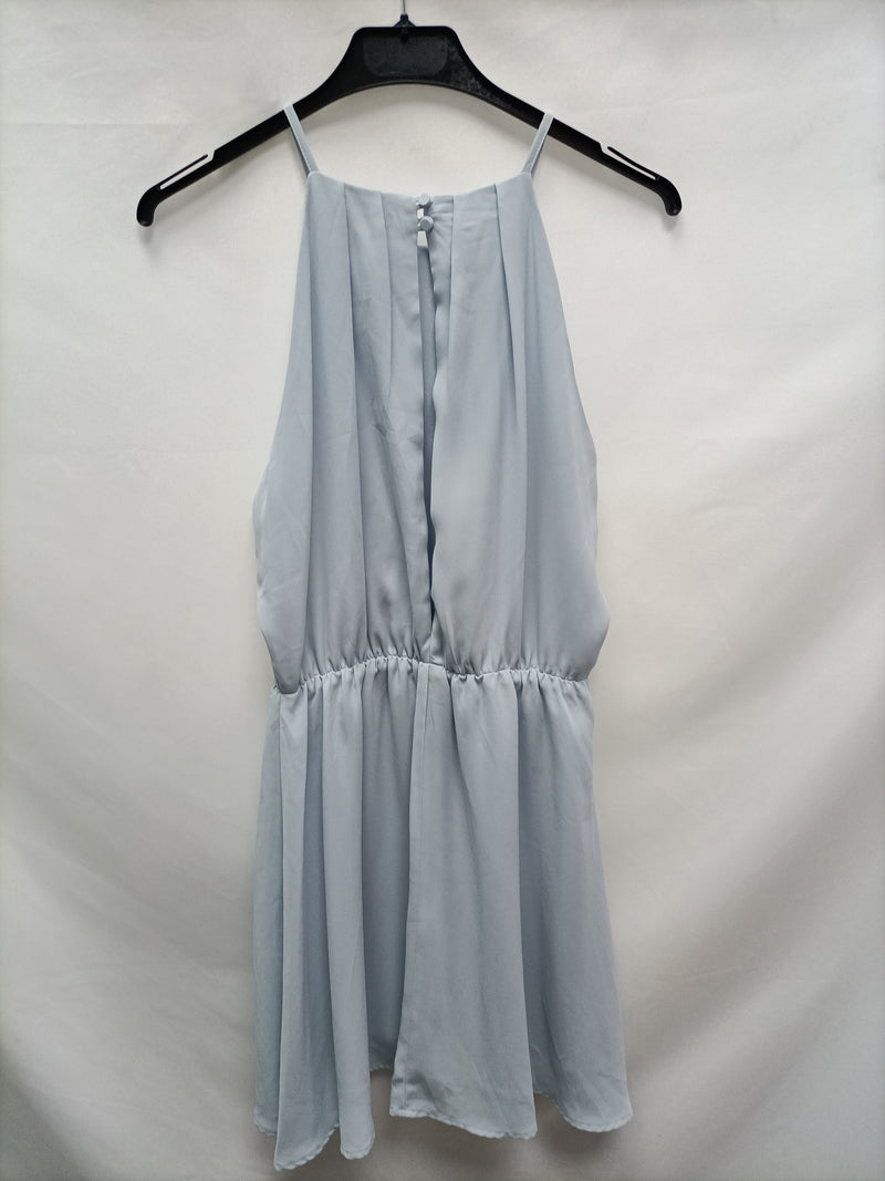 FOREVER21. vestido corto azulT.s