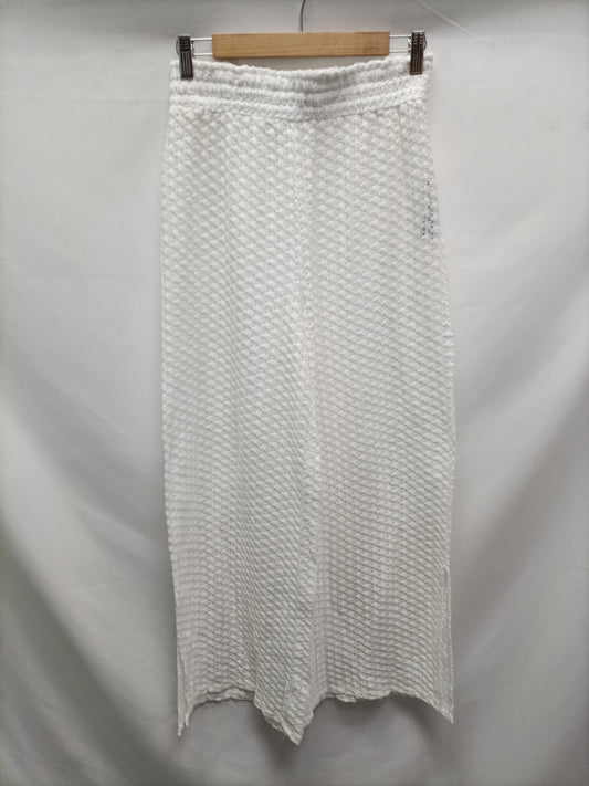 OYSHO. Pantalón Palazzo croché T.m