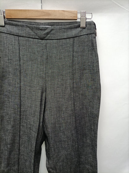 MANGO. Heather grey trousers size 36