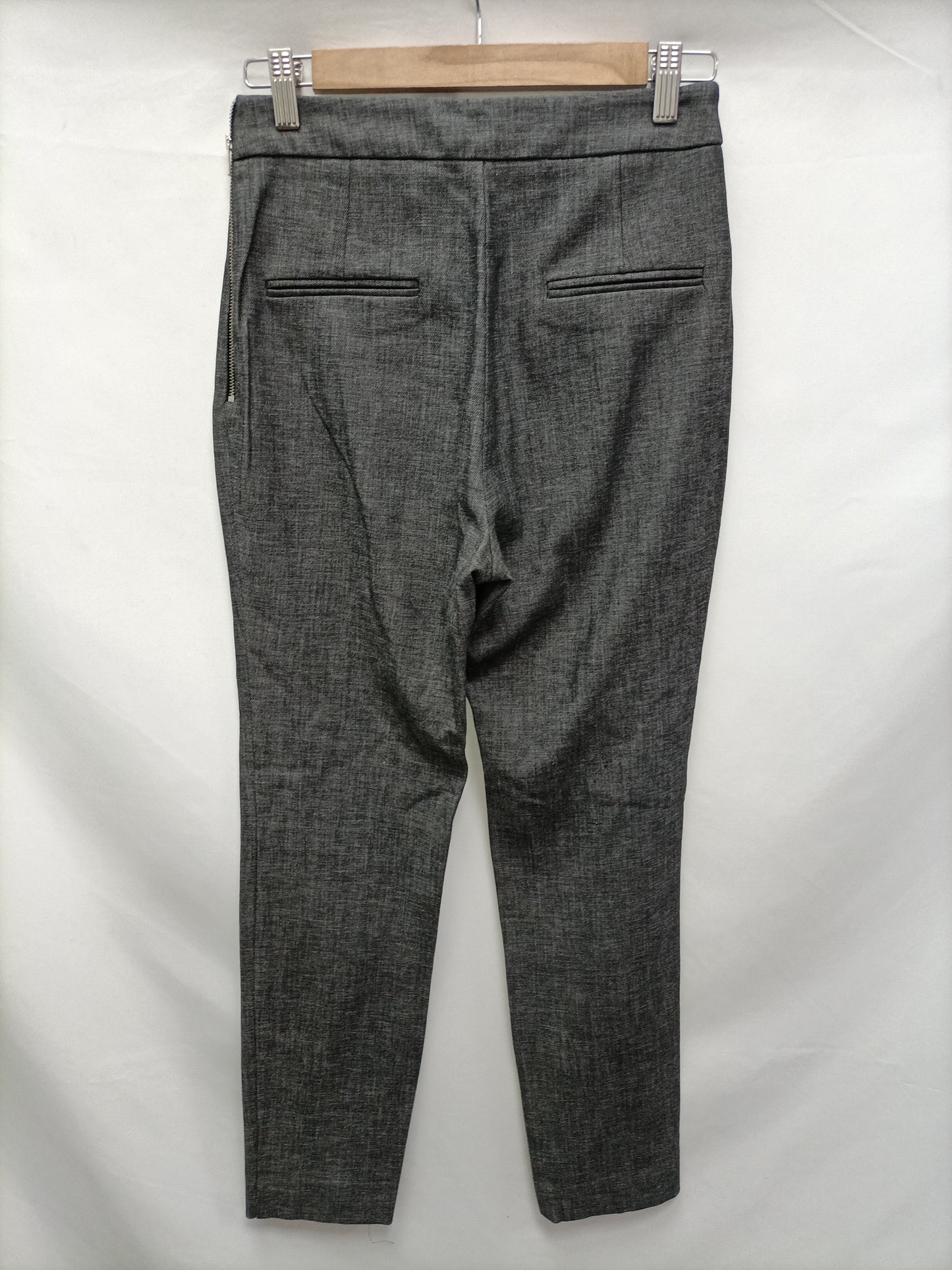 MANGO. Heather grey trousers size 36