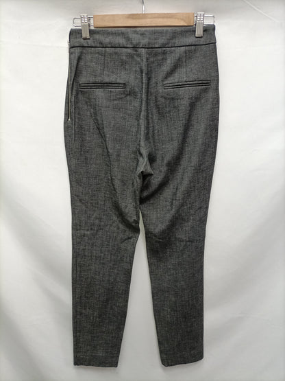 MANGO. Heather grey trousers size 36