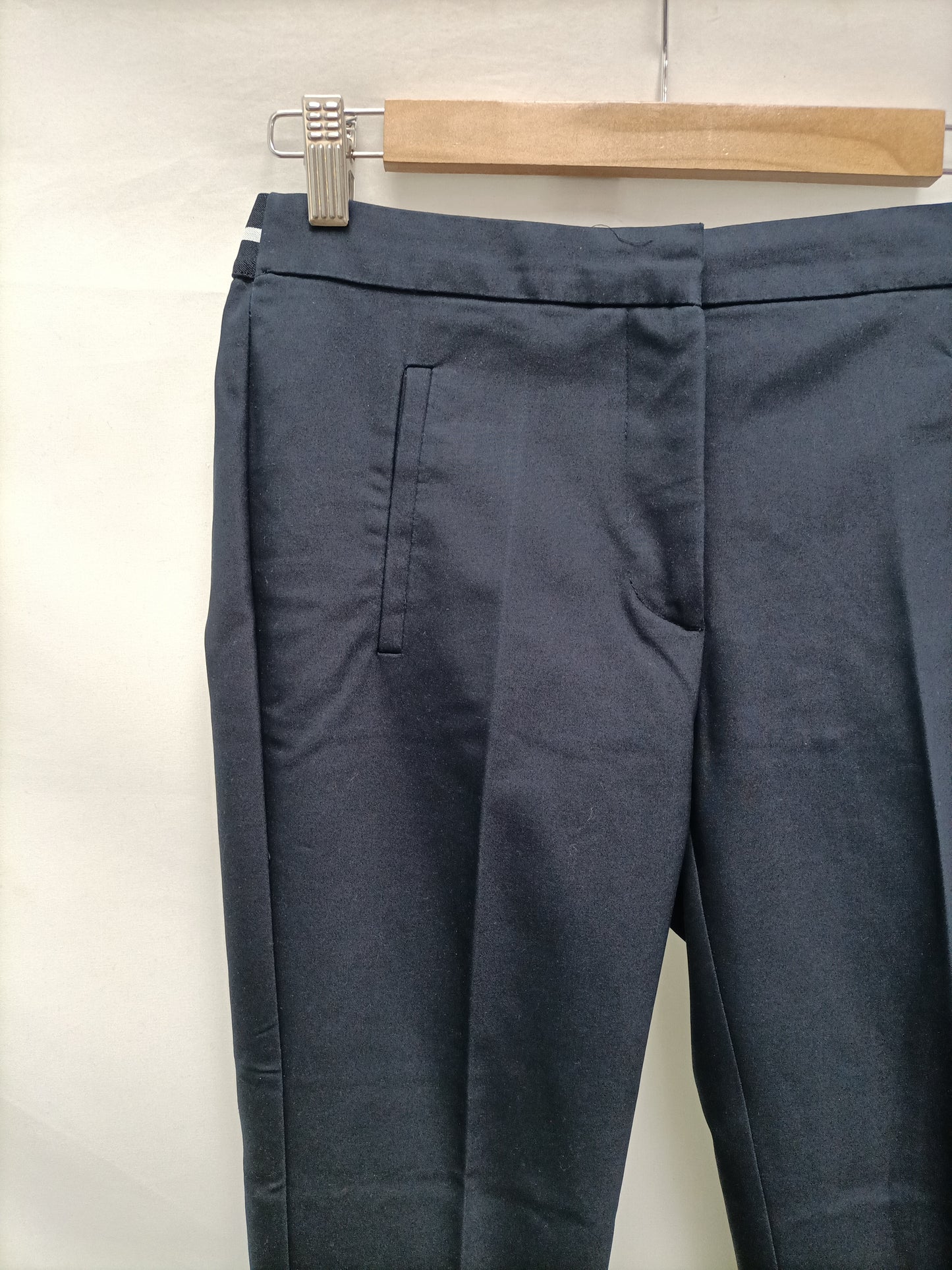 ZARA. Pantalón azul de vestir T.s