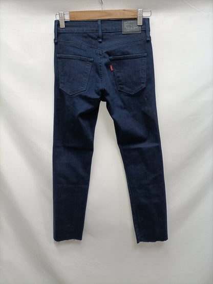 LEVI'S. Navy denim pants S.25 (32)