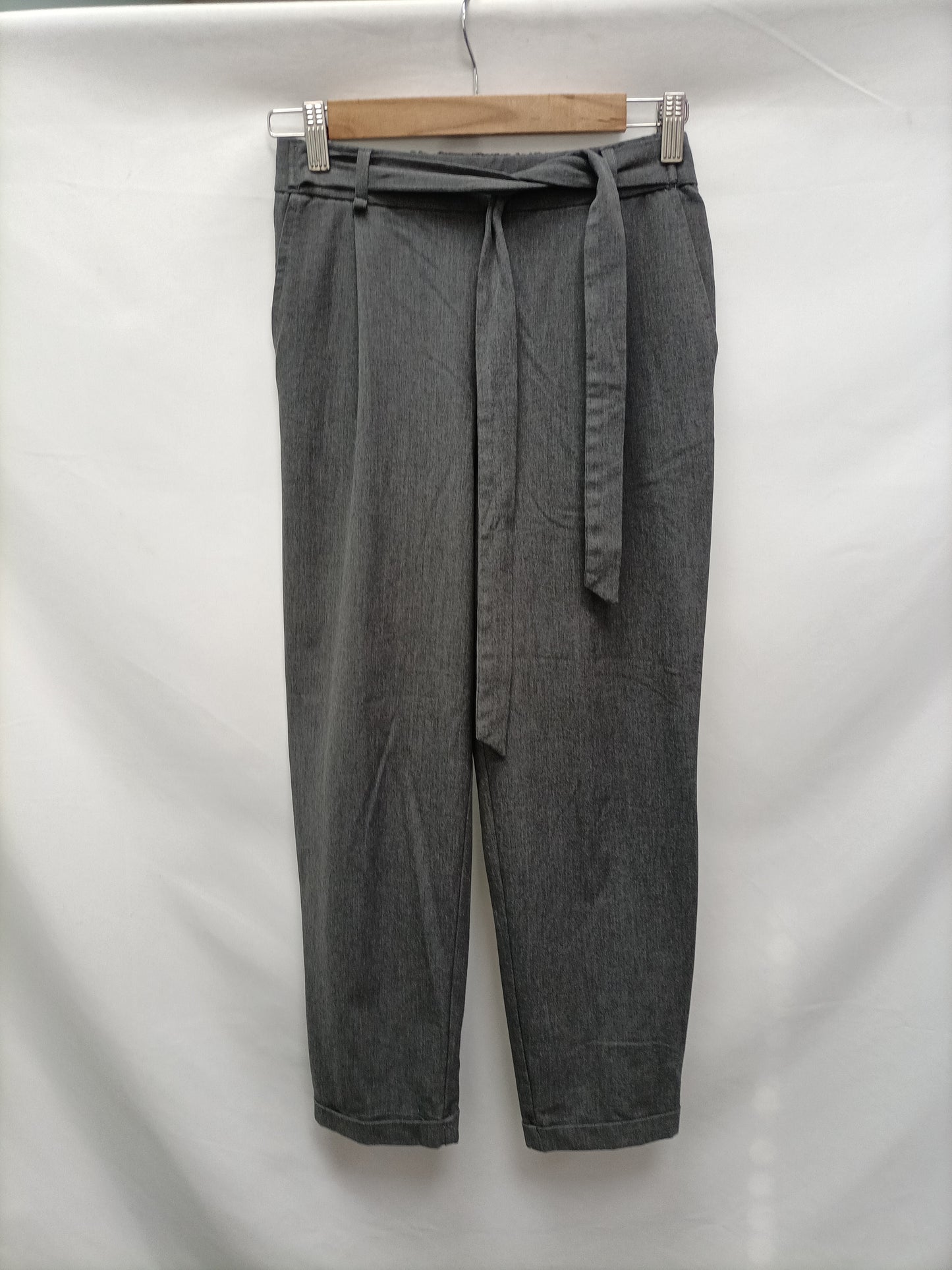 PULL&amp;BEAR. Flowy grey Ts trousers