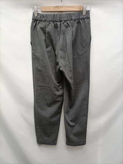 PULL&amp;BEAR. Flowy grey Ts trousers