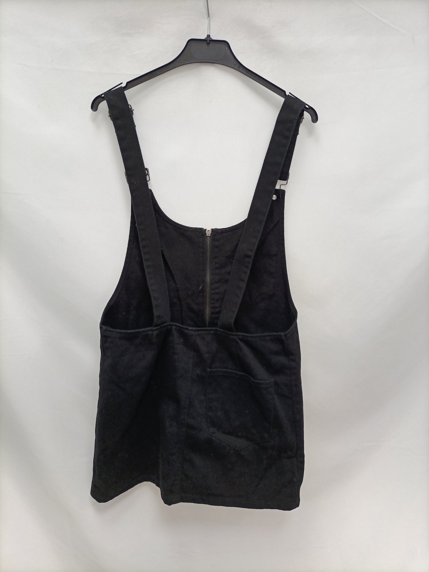 FOREVER21. Peto denim negro T.m