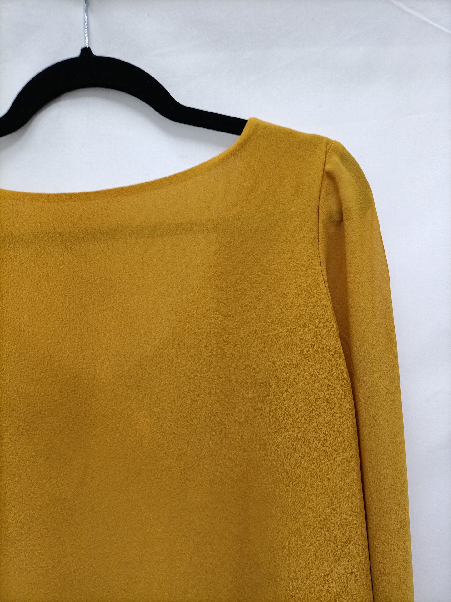 BIMANI. Blusa mostaza T.m