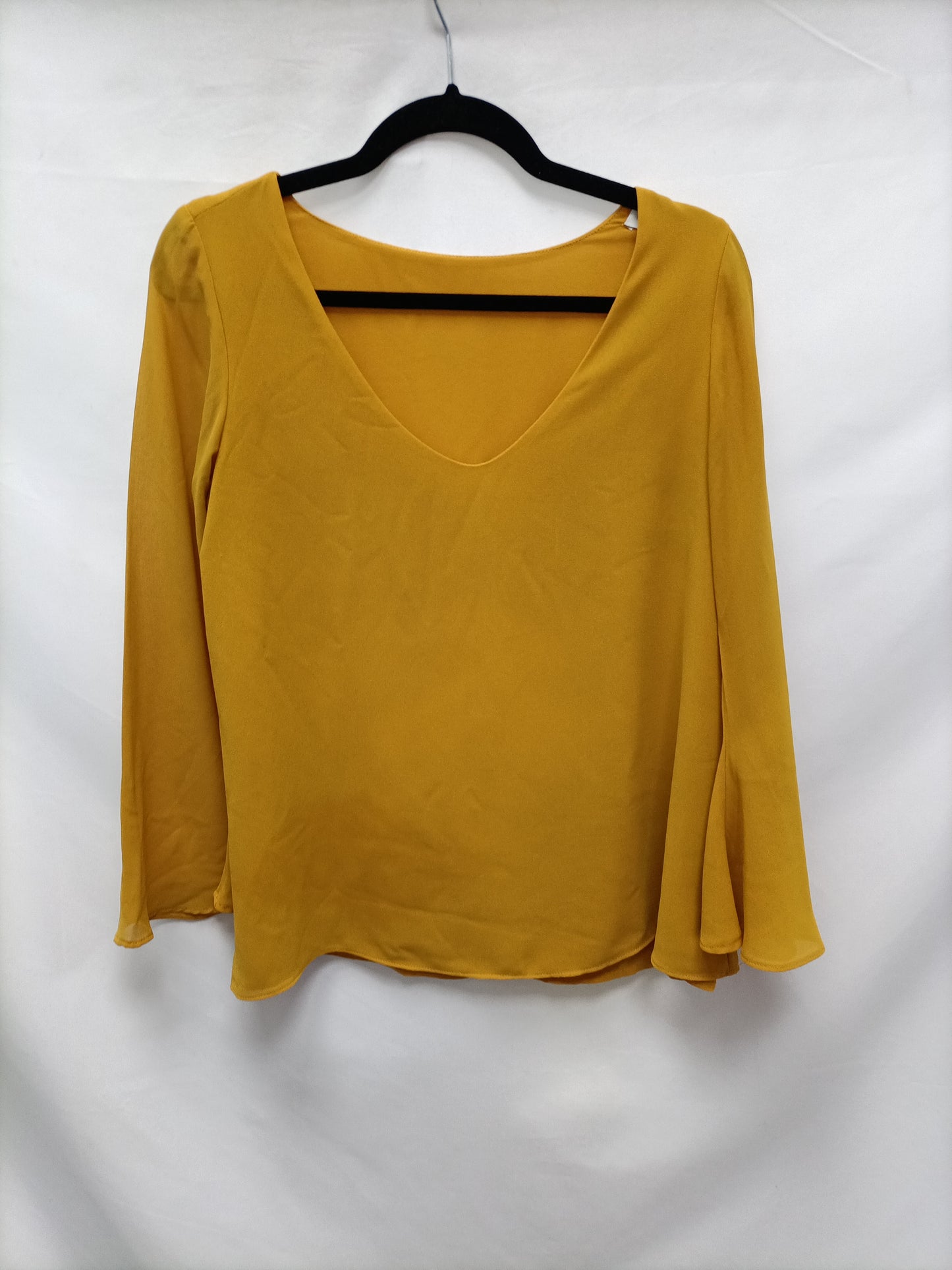 BIMANI. Blusa mostaza T.m