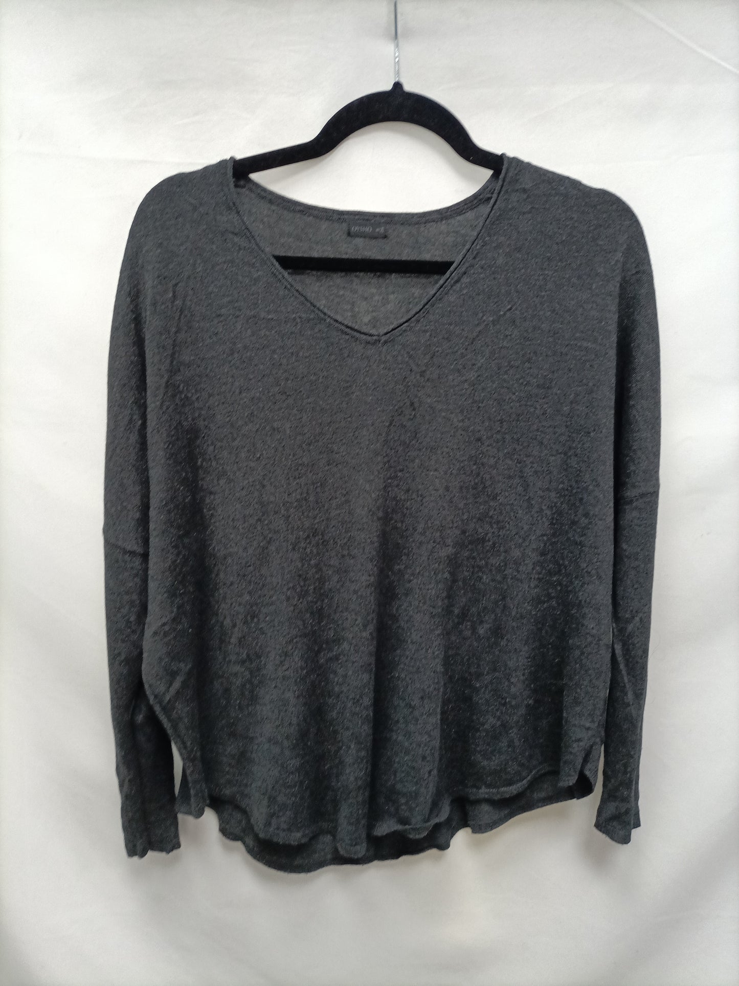 OYSHO. Jersey gris jaspeado T.s