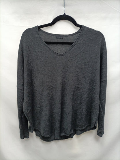 OYSHO. Jersey gris jaspeado T.s