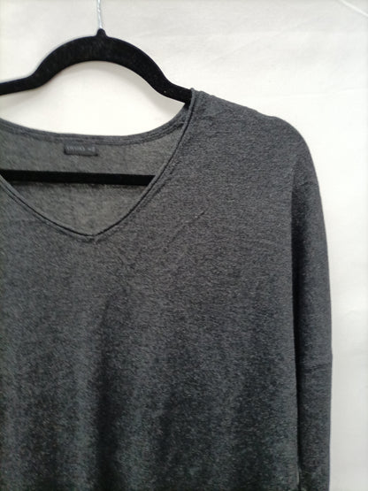 OYSHO. Jersey gris jaspeado T.s