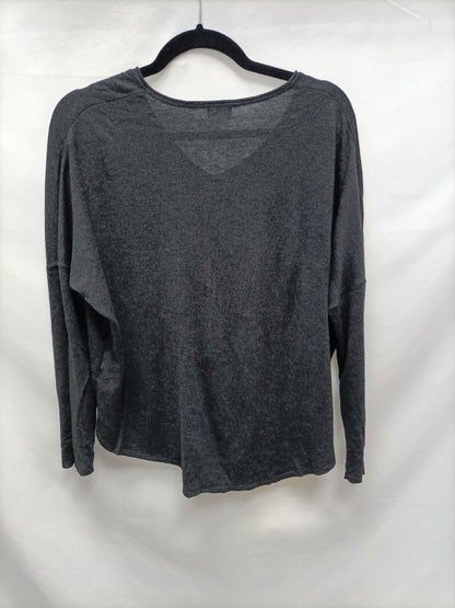 OYSHO. Jersey gris jaspeado T.s