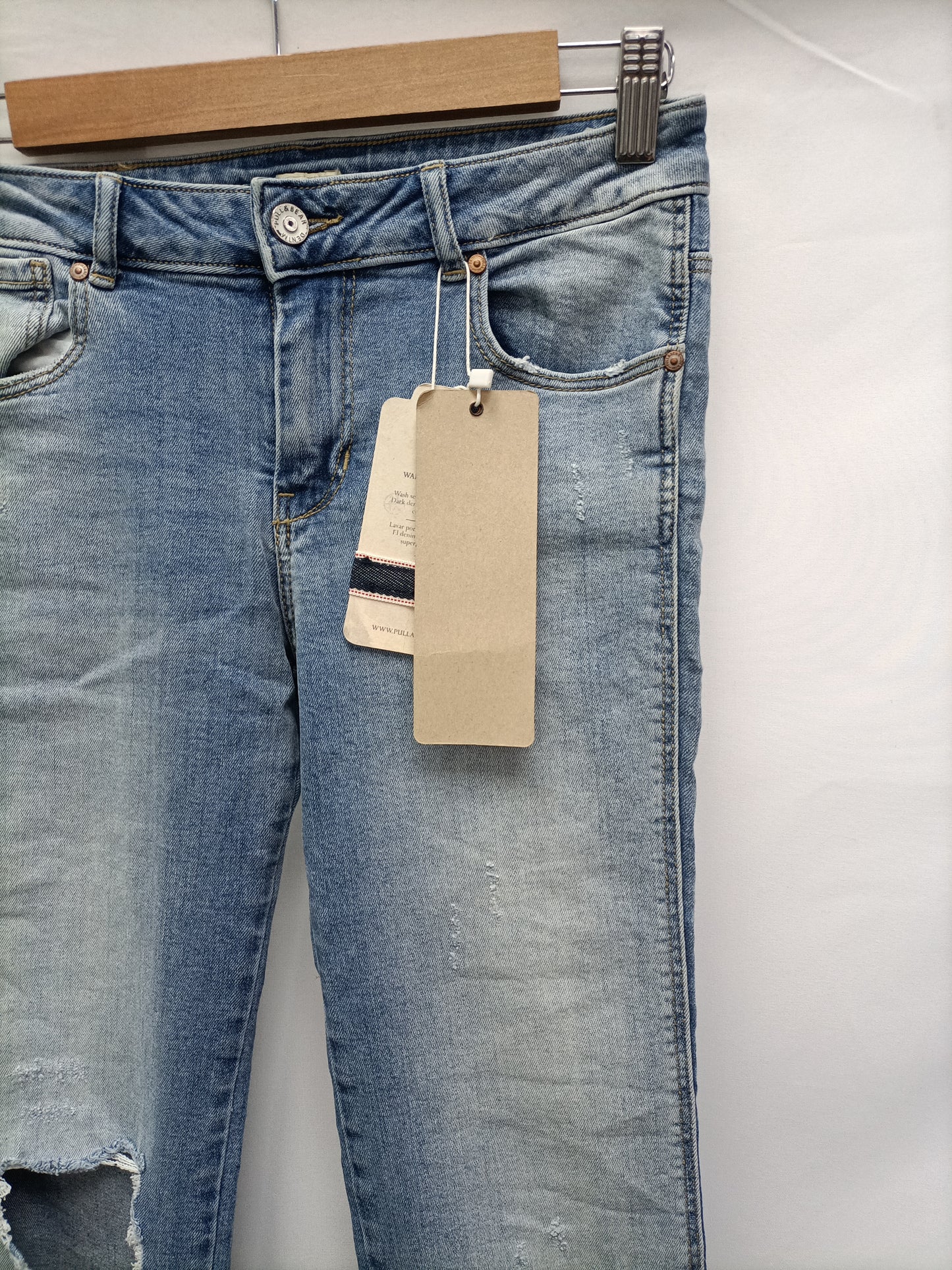 PULL&amp;BEAR. Ripped jeans, size 36