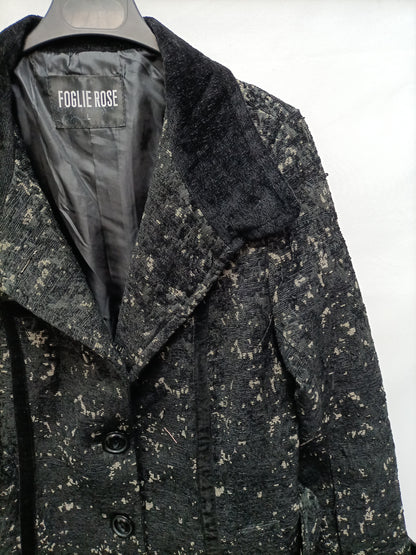 FLOGIE ROSE. Abrogo negro textura T.l