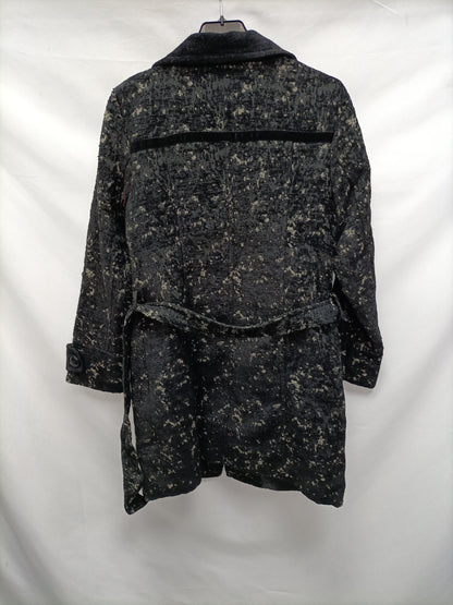 FLOGIE ROSE. Abrogo negro textura T.l