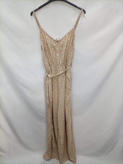 CARLOTA&CO. Mono fluido beige  T.u (m)