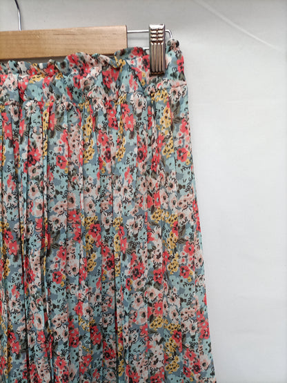 OTRAS. Falda corta flores  T.u (m)