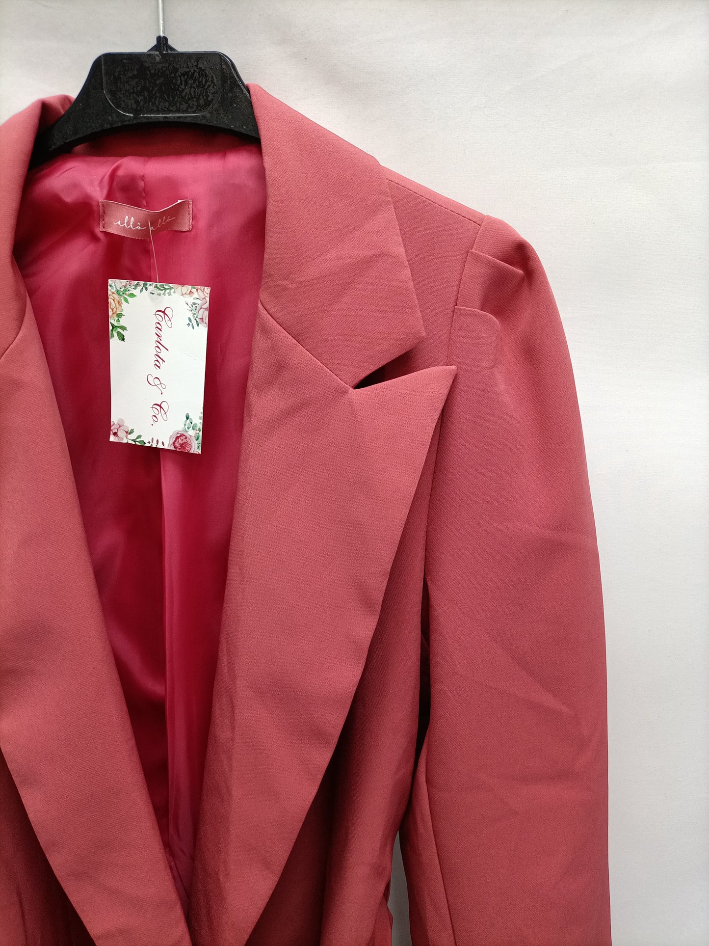 CARLOTA &amp;CO. Pink blazer with bow You (l)