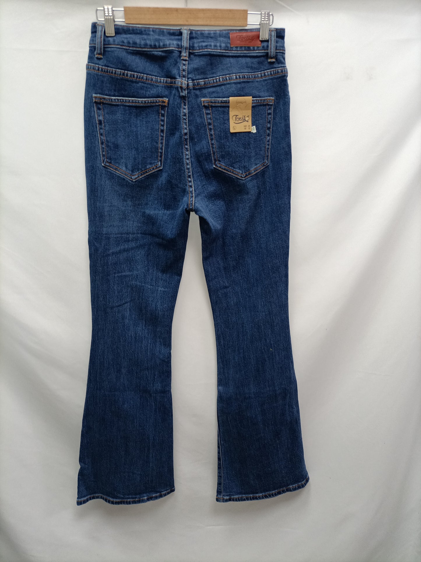 CARLOTA &CO. Denim oscuro de campanaT.40