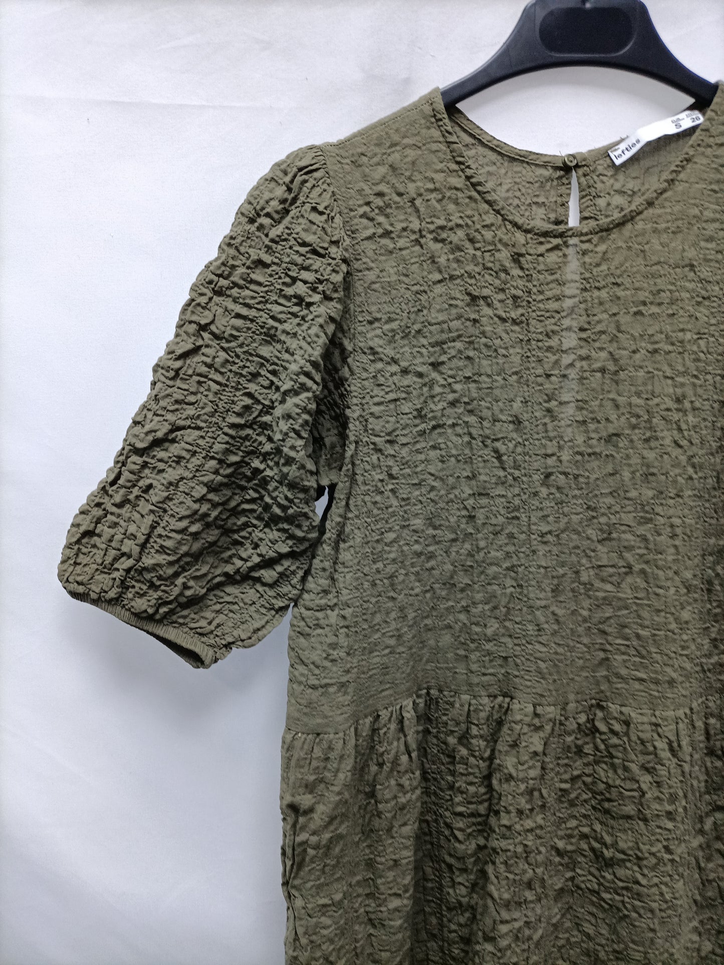 LEFTIES. Ruched Ts dress