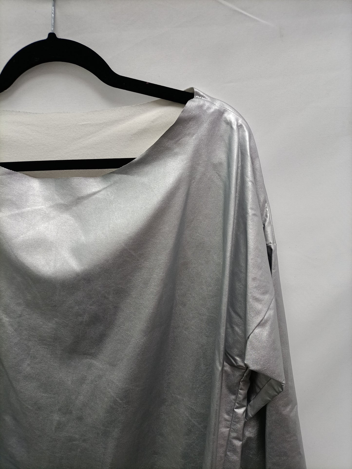 OTHERS.Silver zipper top YOUR